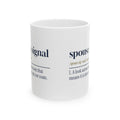 Funny Christmas In Laws Coffee Mug Spouse Signal Definition