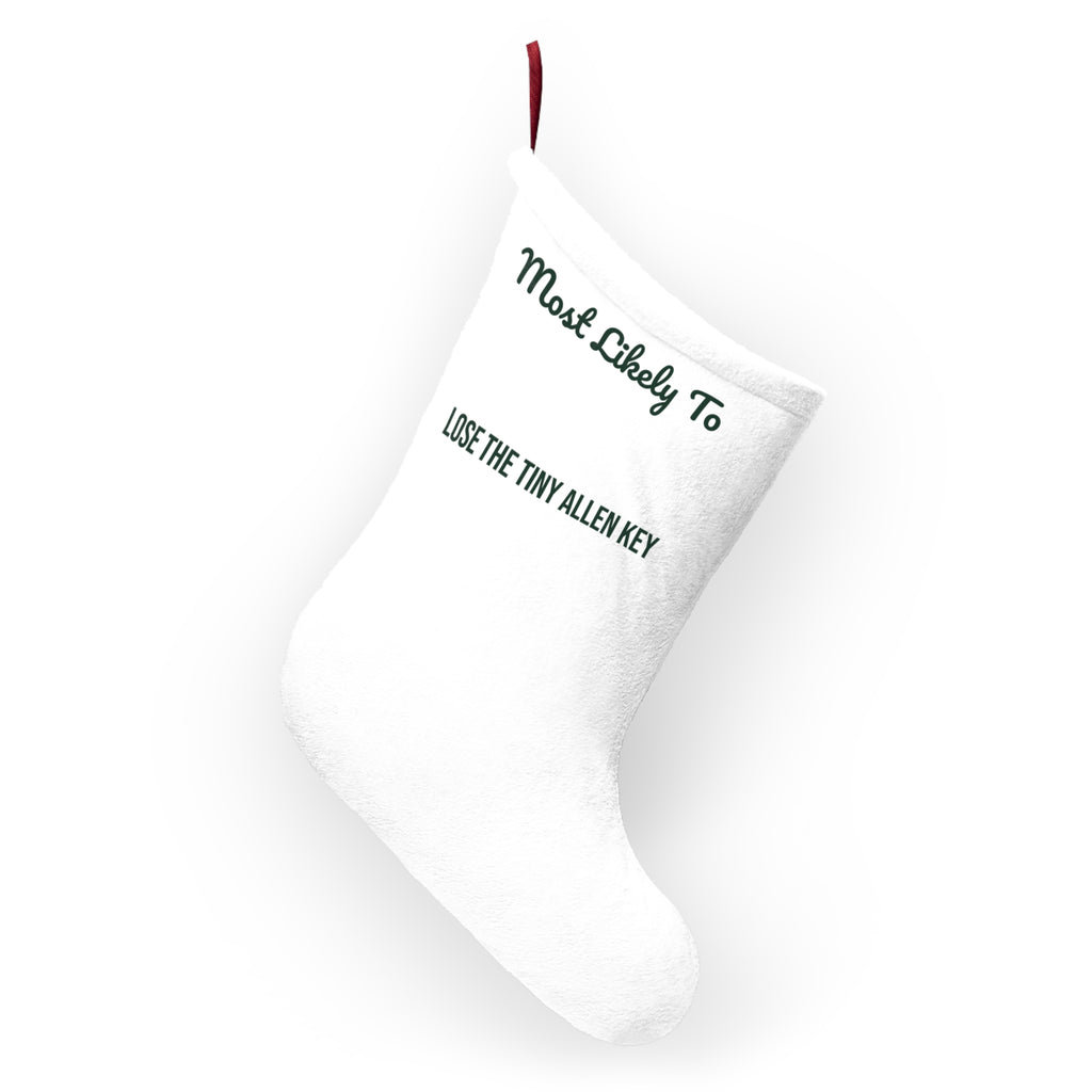 Funny Christmas Stocking Most Likely To Lose The Tiny Allen Key