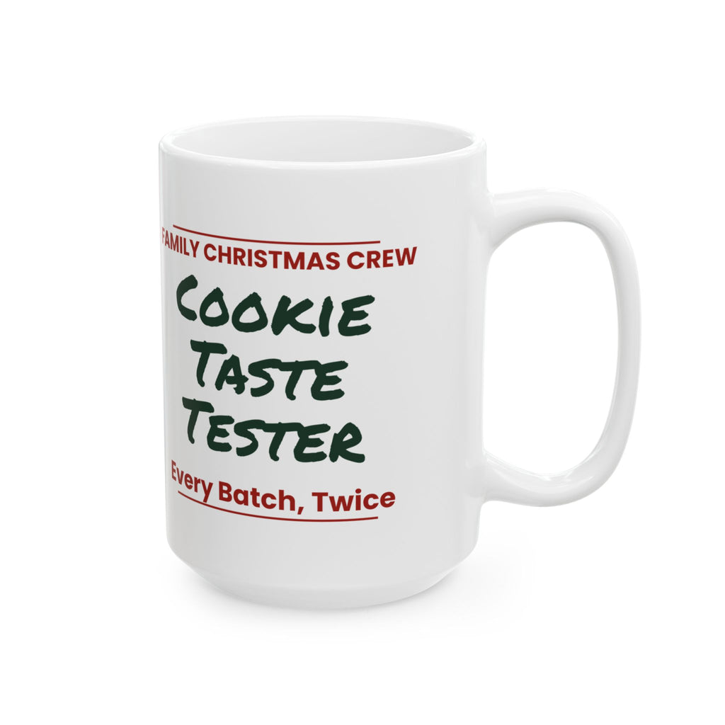 Matching Family Christmas Coffee Mug Cookie Taste Tester Family Crew