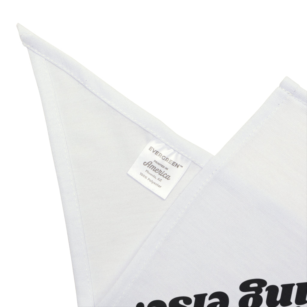 Funny Dog Dad Dog Bandana Woke Up Fed The Dog For Dog Owner