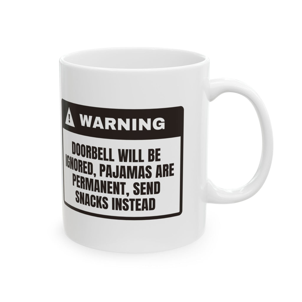 Doorbell Ignored Send Snacks Coffee Mug For Home