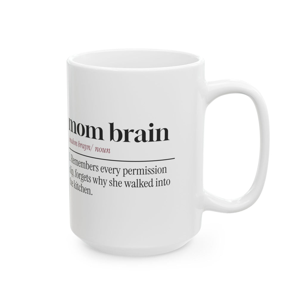 Funny Mom Brain Dictionary Coffee Mug For Wife