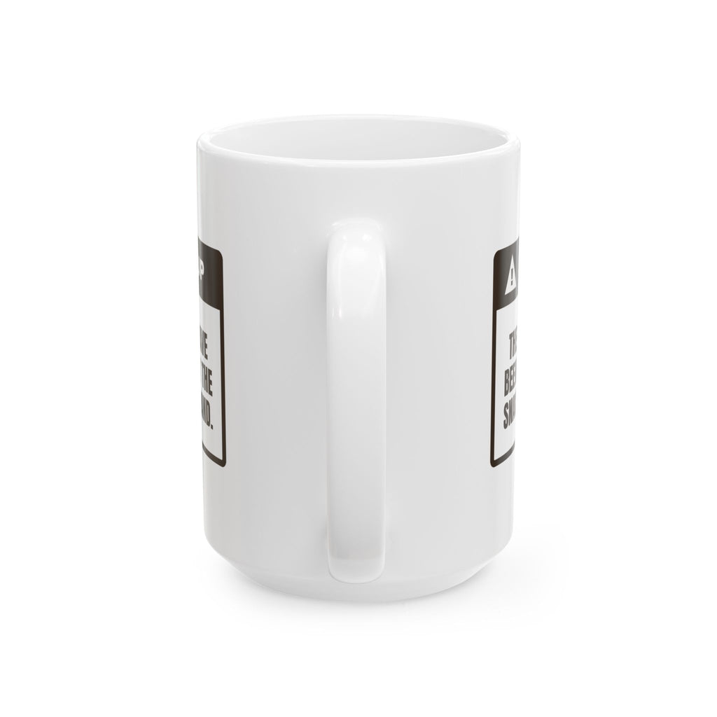 Funny Chicken Coffee Mug The Chickens Saw The Snack For Chicken Lovers