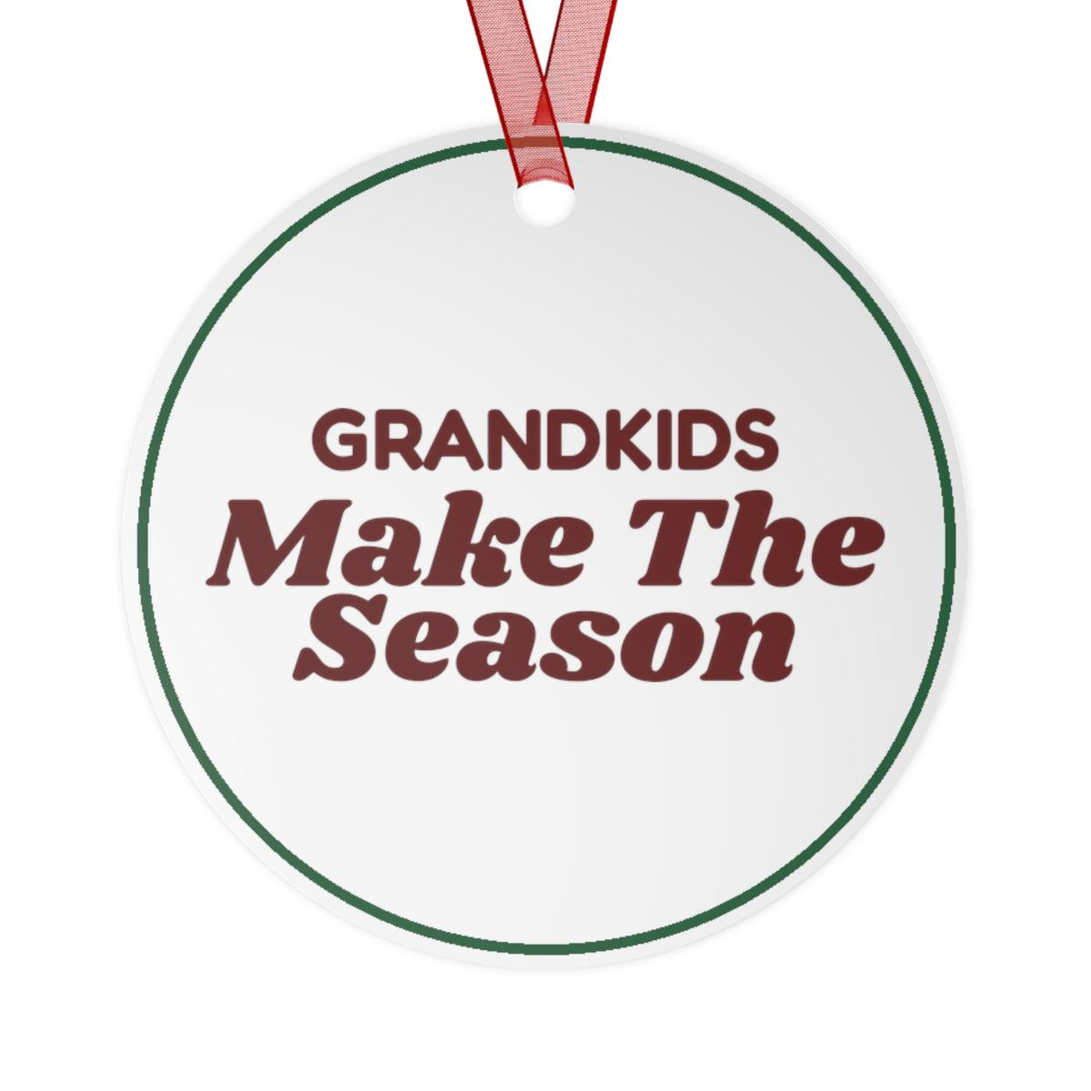 Christmas Ornament Grandkids Make The Season For Grandparents