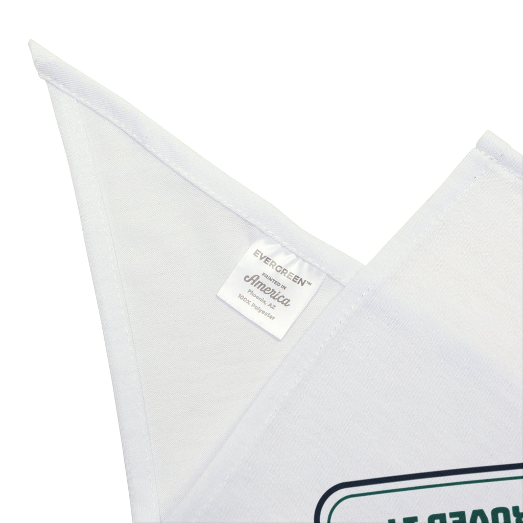 Funny Delivery Driver Dog Bandana Package Left Here Dog Approved