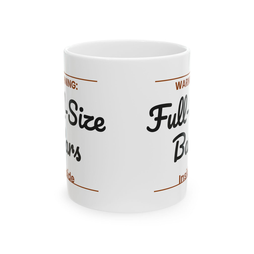 Funny Halloween Coffee Mug Full Size Candy Bars Sign For Candy Fans