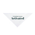 Golden Retriever Dog Bandana "Swimming Season Activated" Funny Dog Tee