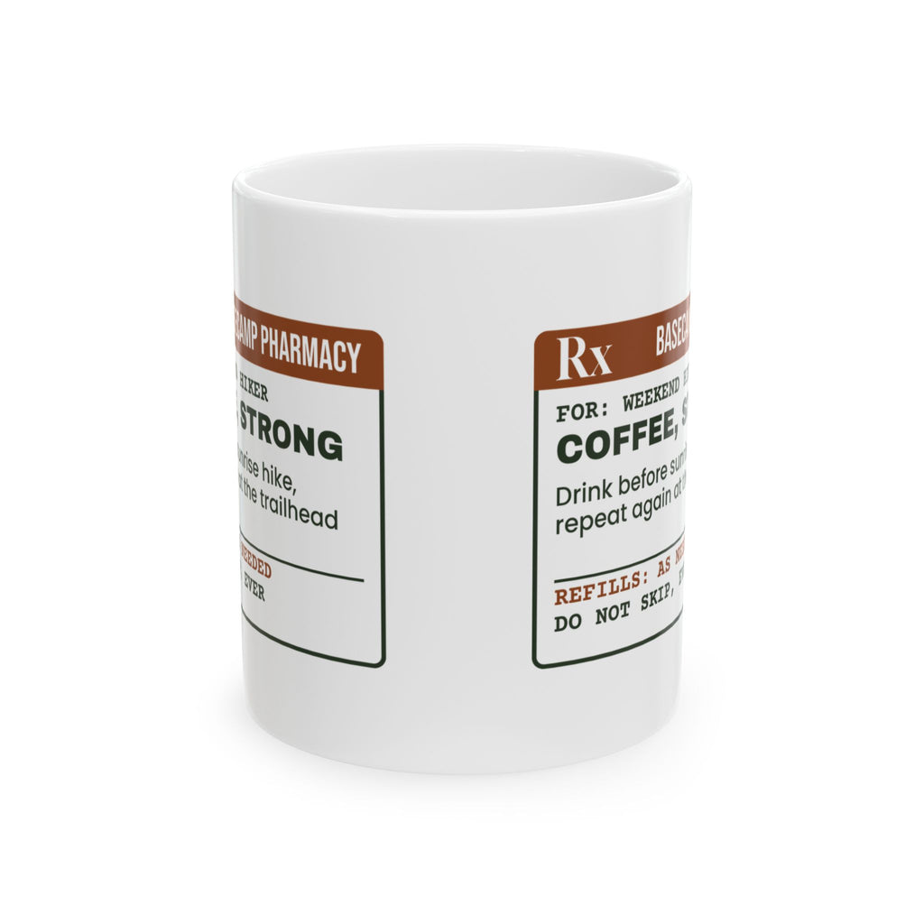 Hiking Coffee Mug Drink Before Sunrise Repeat