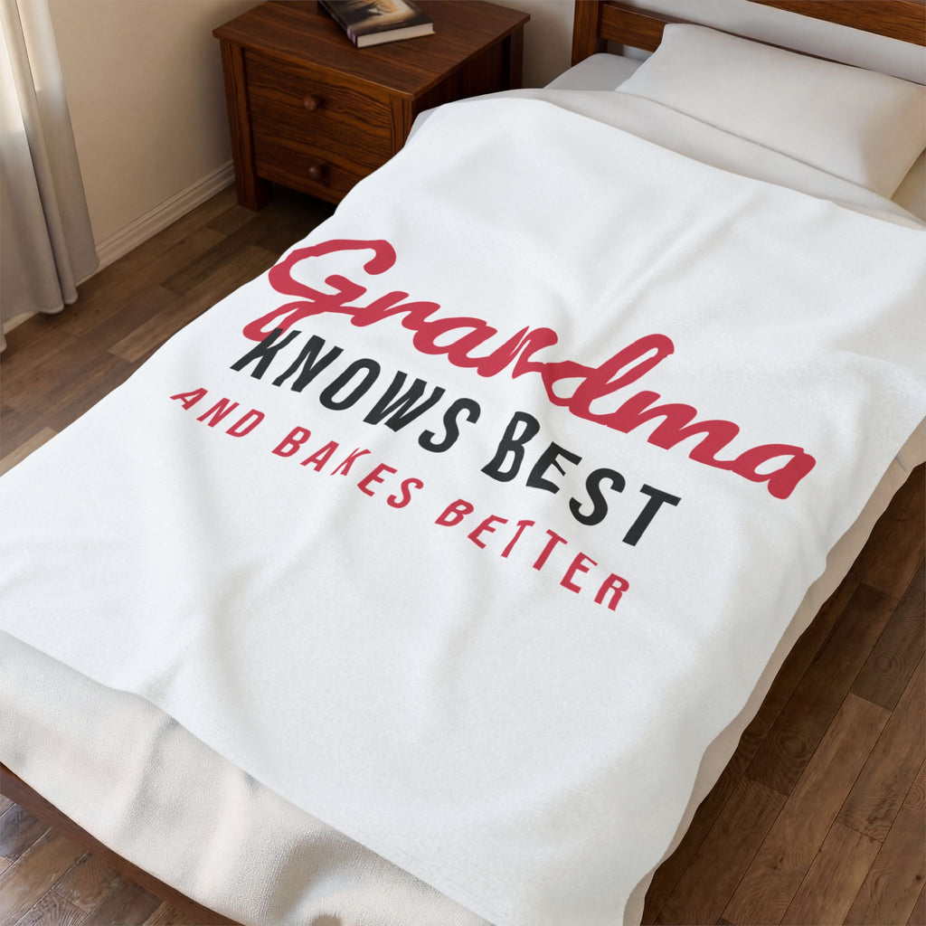 Grandma Throw Blanket Grandma Knows Best And Bakes Better