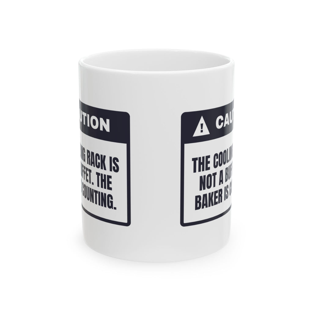 Funny Christmas Baking Coffee Mug Not A Buffet The Baker Is Counting