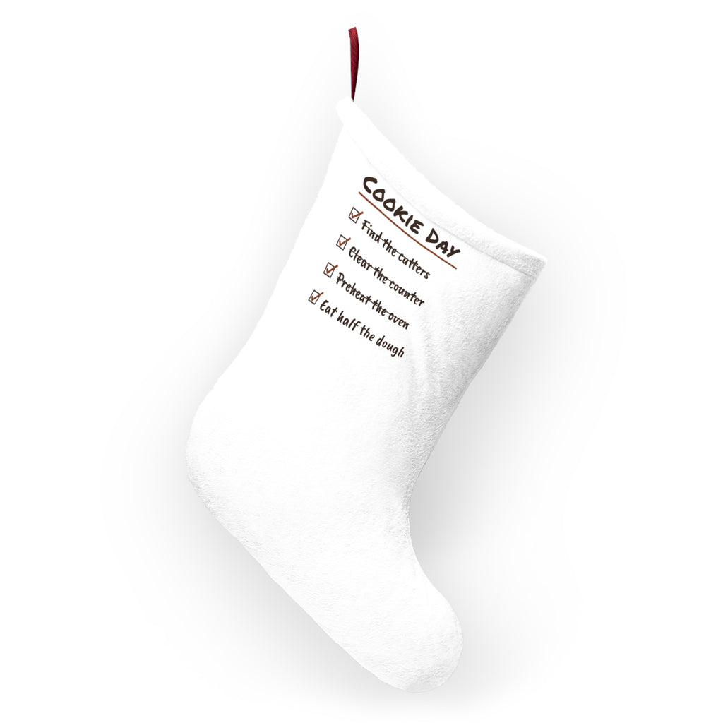 Funny Christmas Baking Christmas Stocking Cookie Day Checklist For Bakers
