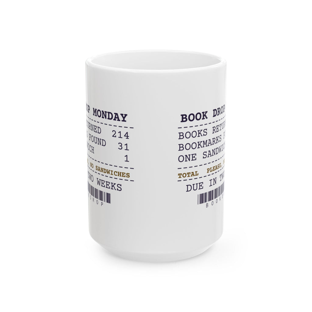 Funny Librarian Coffee Mug Found A Sandwich In The Book Drop