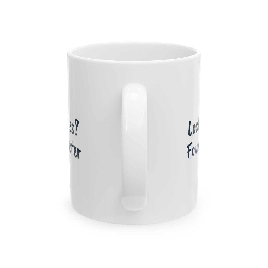 Funny Delivery Driver Mug Lost Packages Found Character