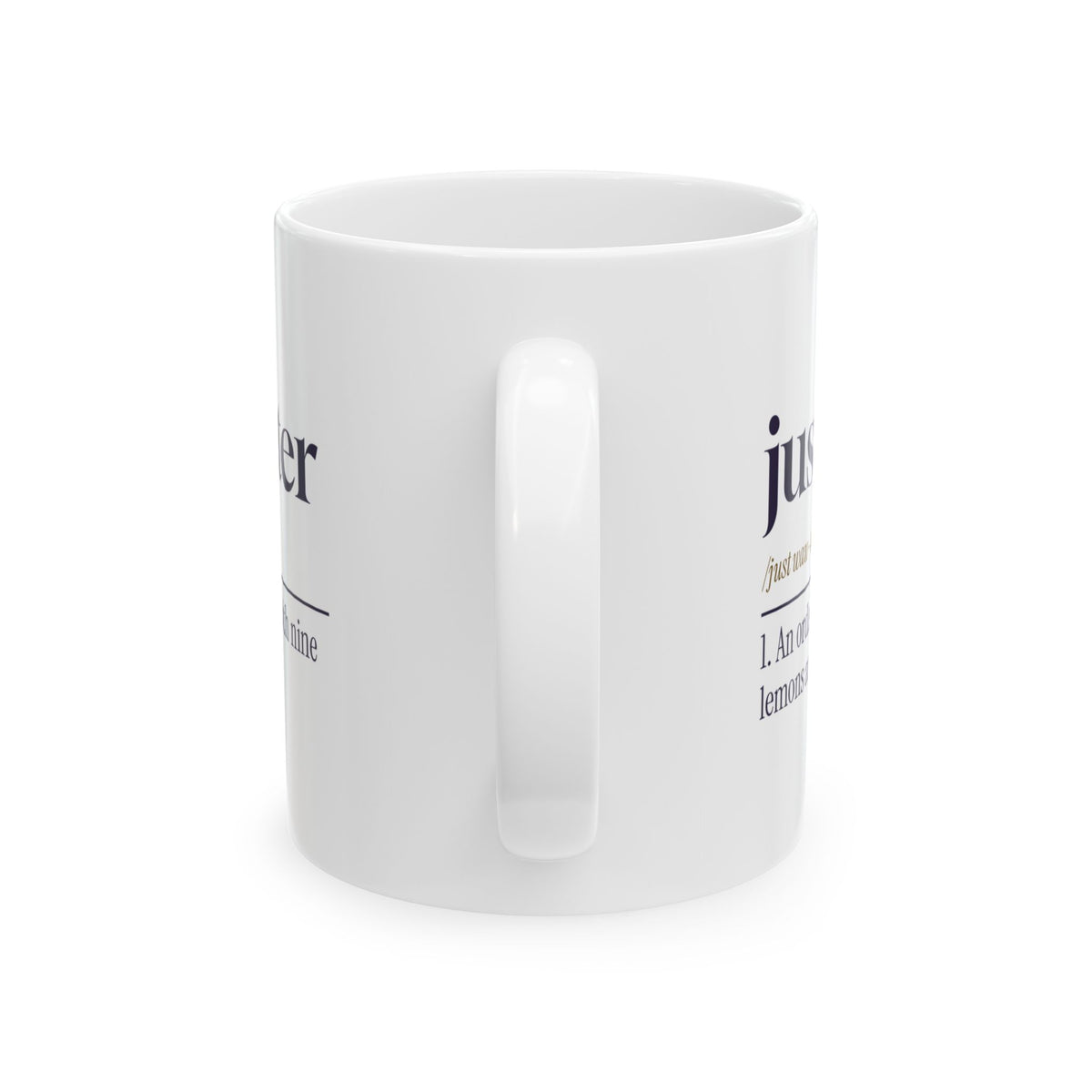 Funny Server Coffee Mug Just Water Dictionary Definition For Waitresses