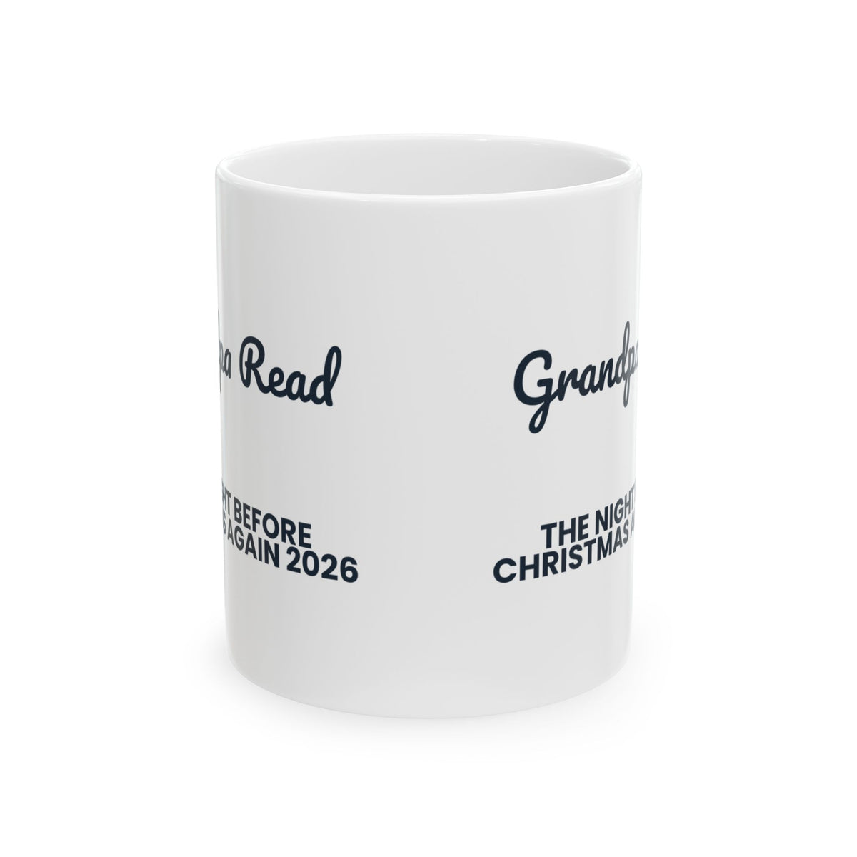 Grandpa Christmas Coffee Mug Grandpa Read The Night Before Again 2026