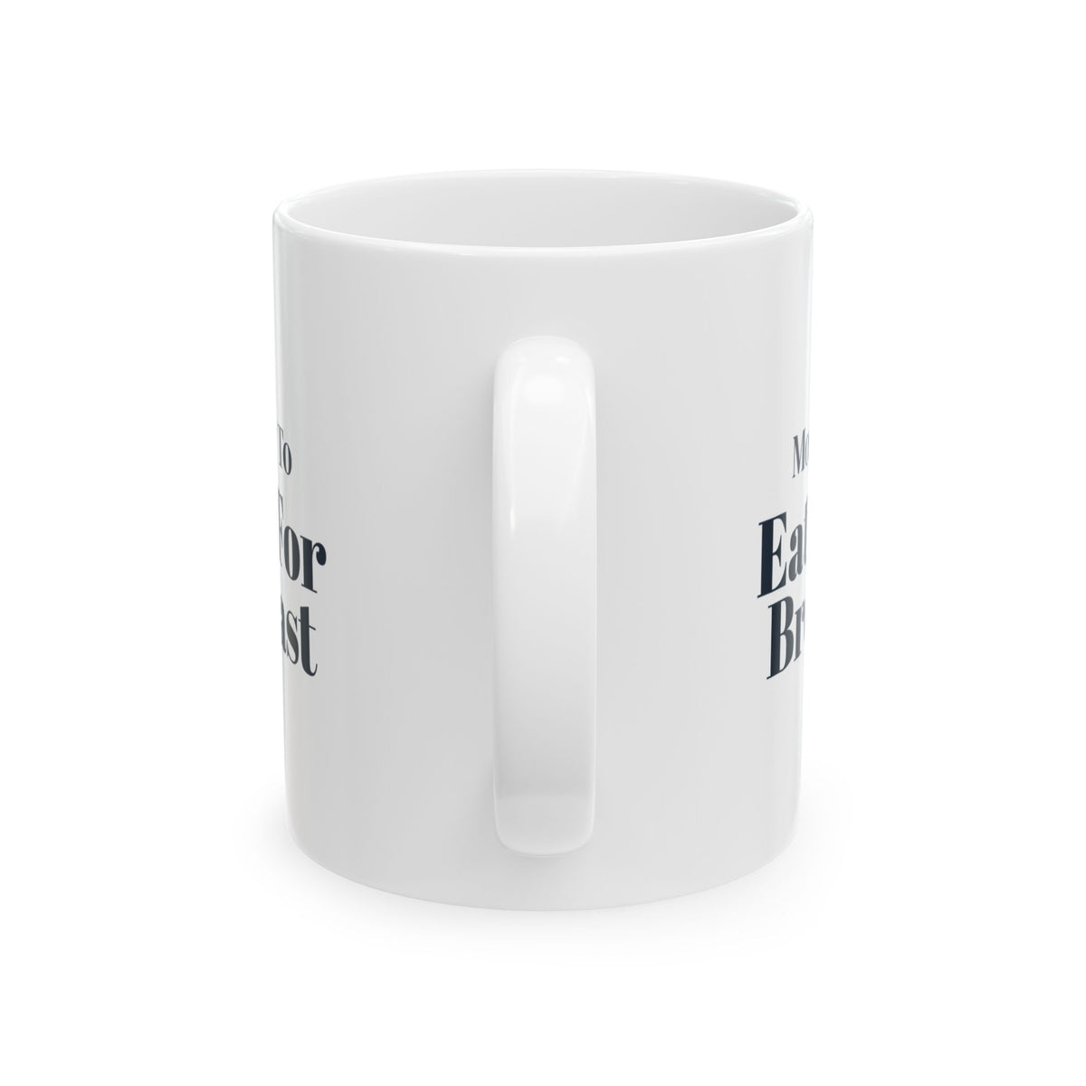 Funny Christmas Family Coffee Mug Most Likely To Eat Pie For Breakfast