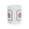 Funny Family Christmas Coffee Mug Most Likely To Over-Decorate The Bathroom