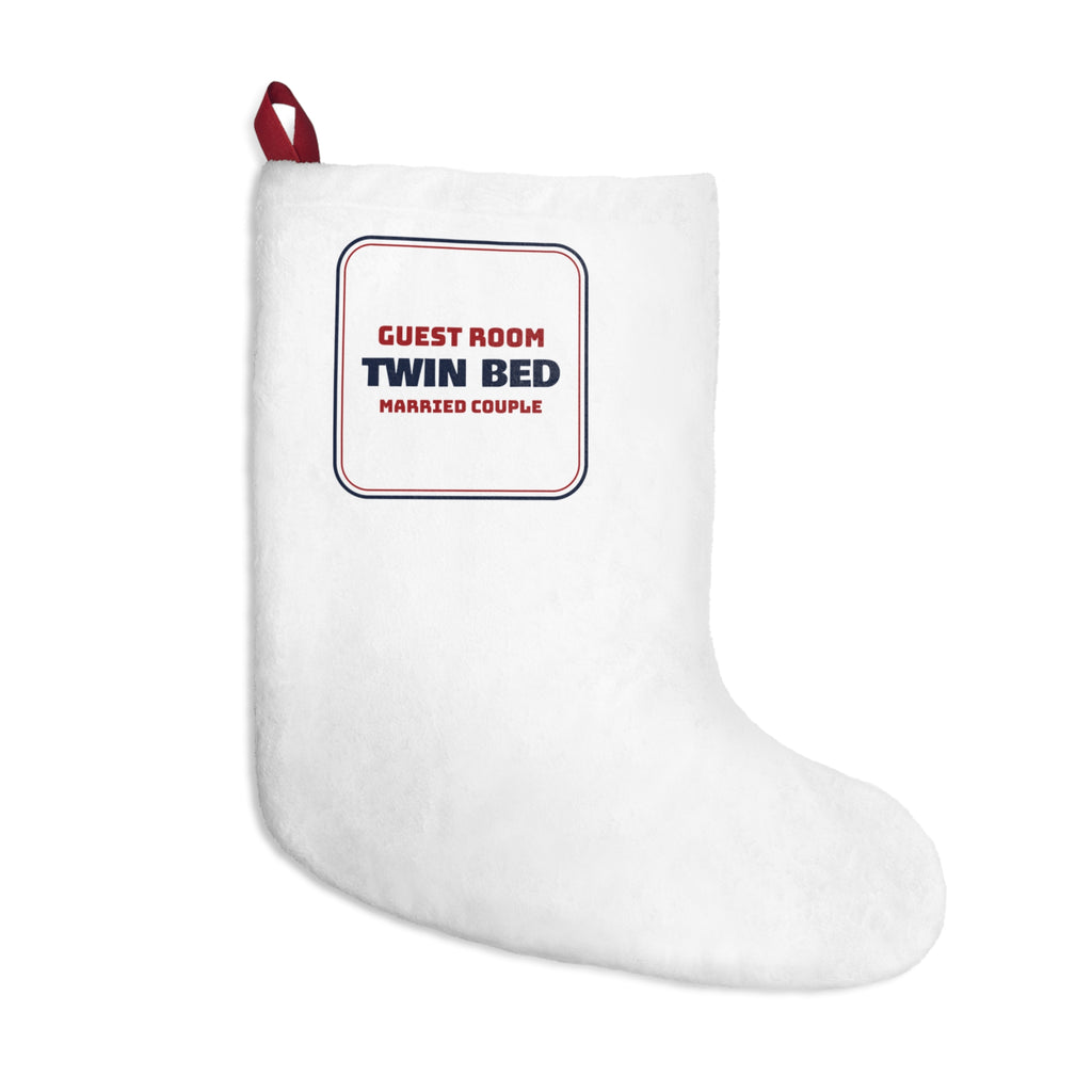 Funny In-Laws Christmas Stocking Guest Room Twin Bed Married