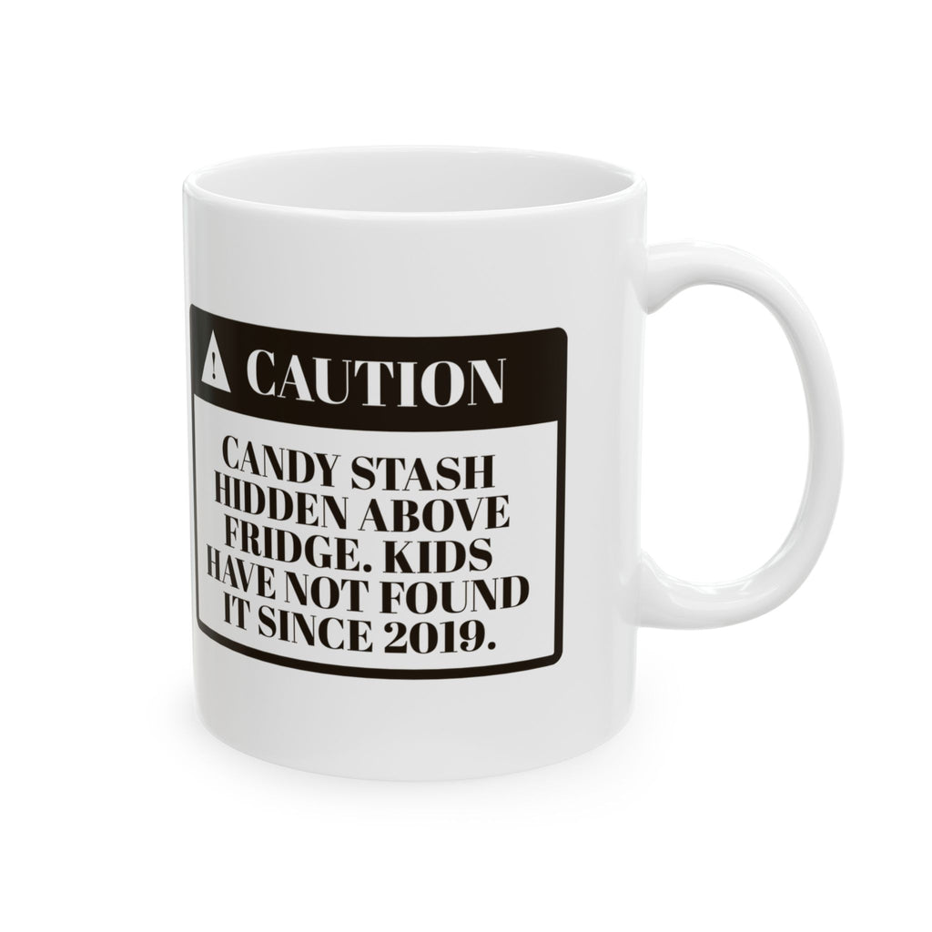 Candy Stash Hidden Coffee Mug Funny Parent Since 2019