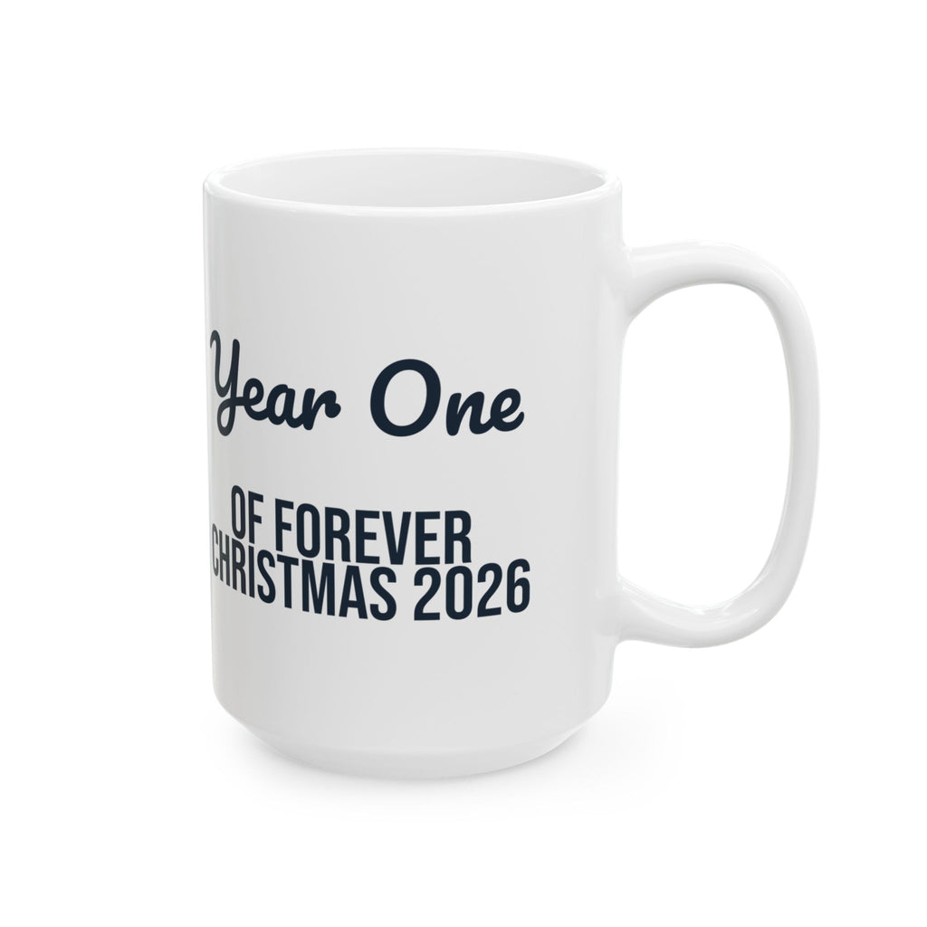 Christmas Coffee Mug Year One Of Forever 2026 Newlywed Couple