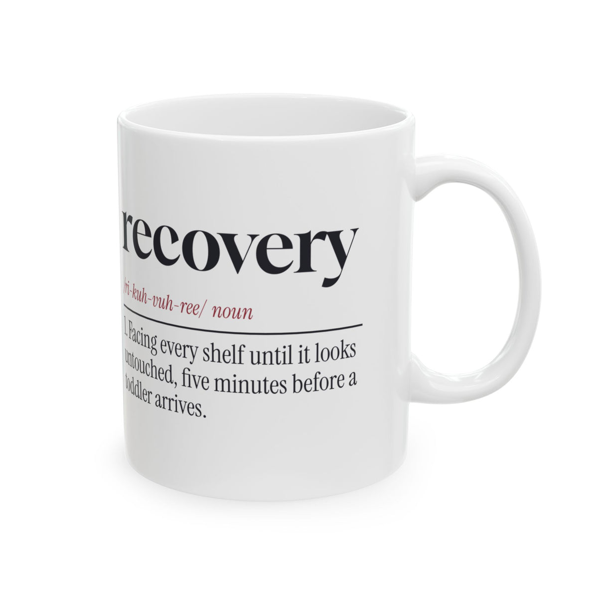 Funny Sales Associate Mug Recovery Definition Undone In Five Minutes