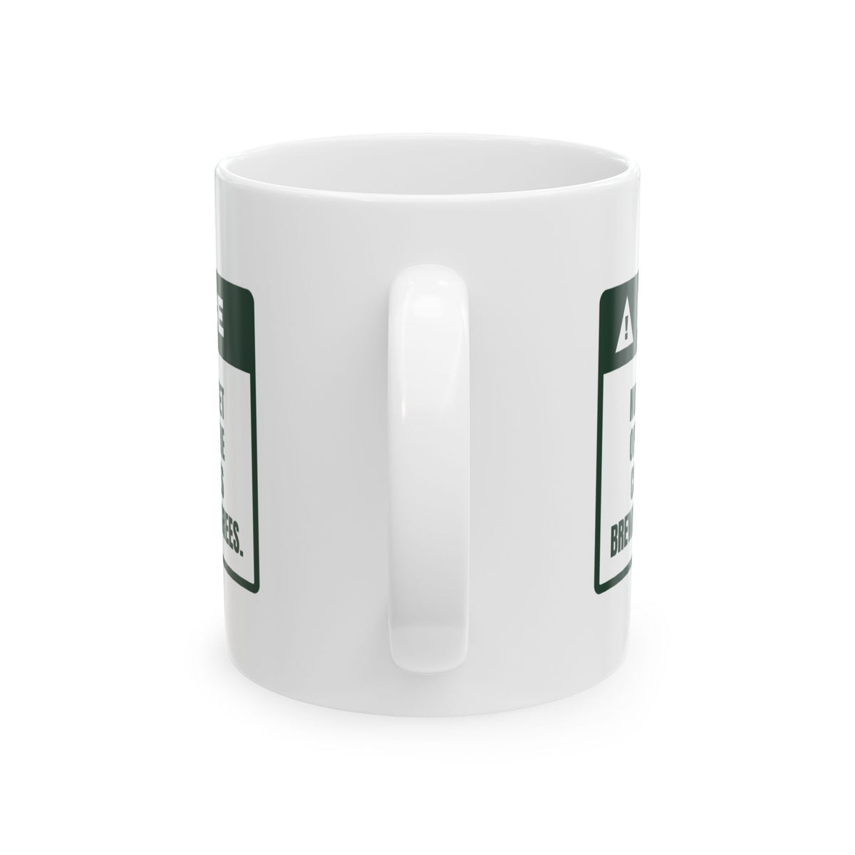 Funny Christmas Coffee Mug Stockings Wait Until The Coffee Brews