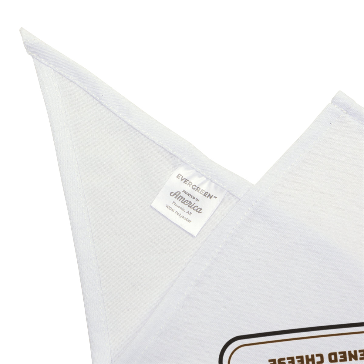Funny German Shepherd Dog Bandana Ears Up Cheese Alert Sign For Dog Dads