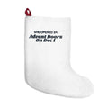 Funny Cat Christmas Stocking She Opened 24 Advent Doors On Dec 1