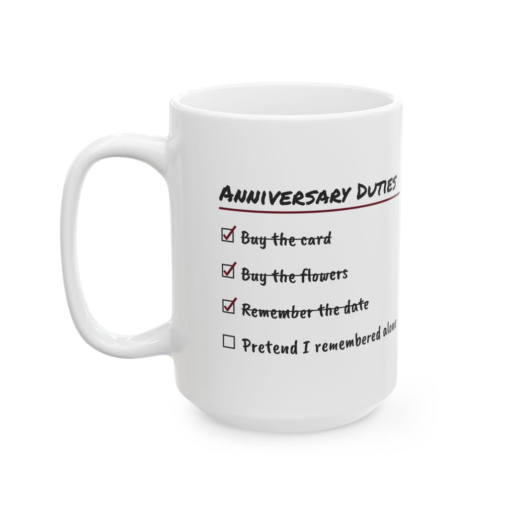 Funny Wife Coffee Mug Anniversary Checklist For Wife