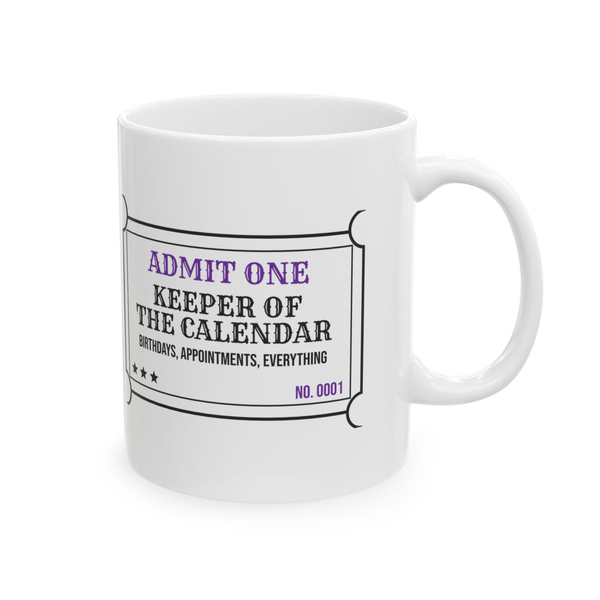 Keeper Of The Calendar Coffee Mug For Wife