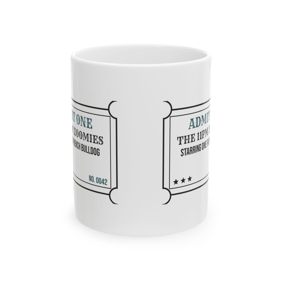 French Bulldog Coffee Mug The 11PM Zoomies