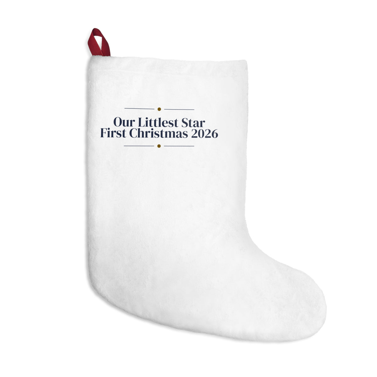 Christmas Stocking Our Littlest Star First Christmas 2026