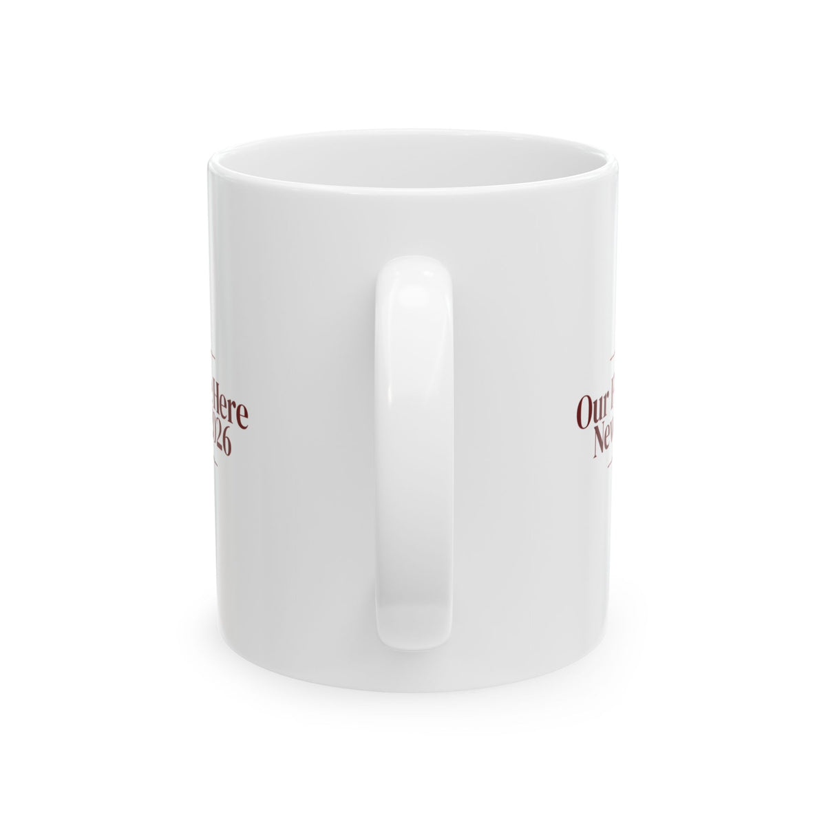 New Home Christmas Coffee Mug Our First Tree Here 2026