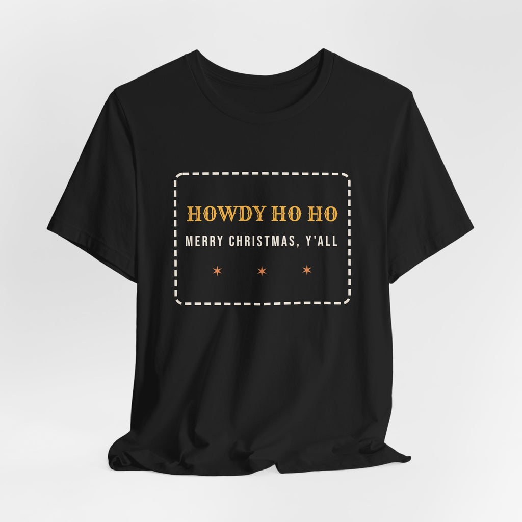 Funny Western Christmas Shirt Howdy Ho Ho