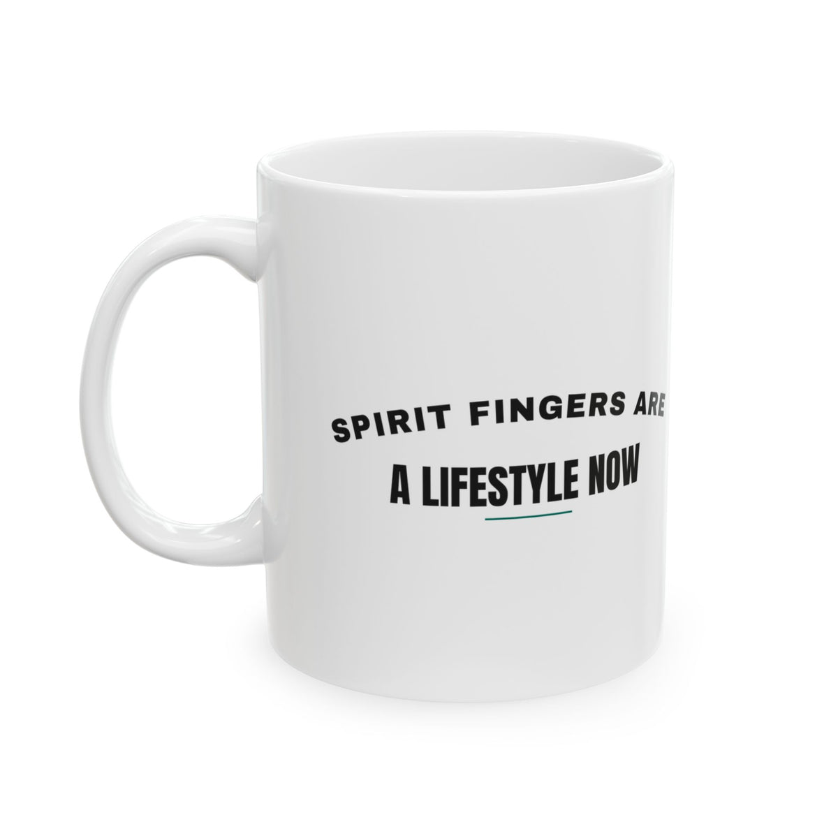 Cheer Mom Coffee Mug Spirit Fingers Are A Lifestyle
