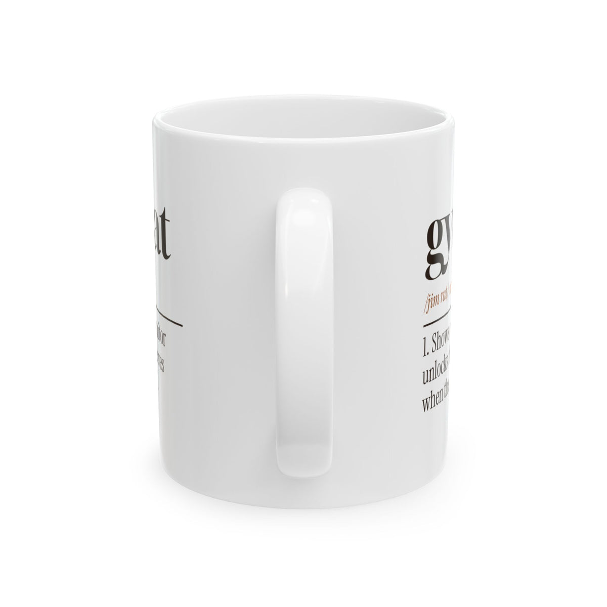 Funny Basketball Coffee Mug Gym Rat Dictionary Definition For Hoopers