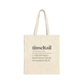 Funny Christmas Dog Tote Bag Tinseltail Definition For Dog Lovers