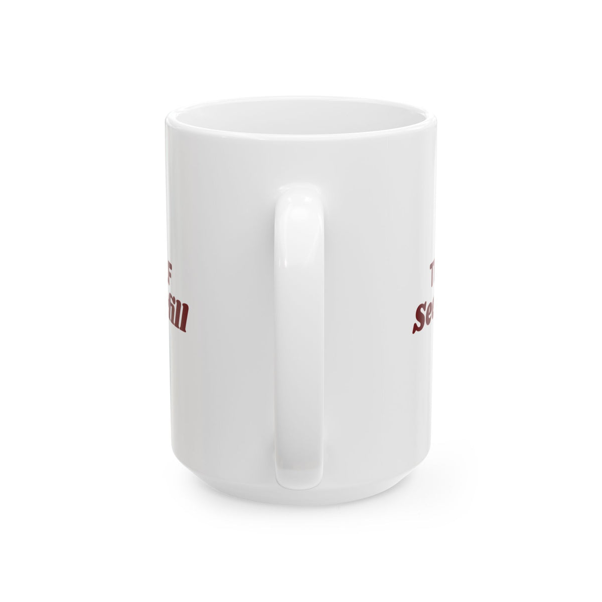 Funny Christmas Coffee Mug Tired Elf Seeks Refill For Coffee Lovers