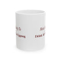 Funny Christmas Family Coffee Mug Most Likely To Drink All The Eggnog
