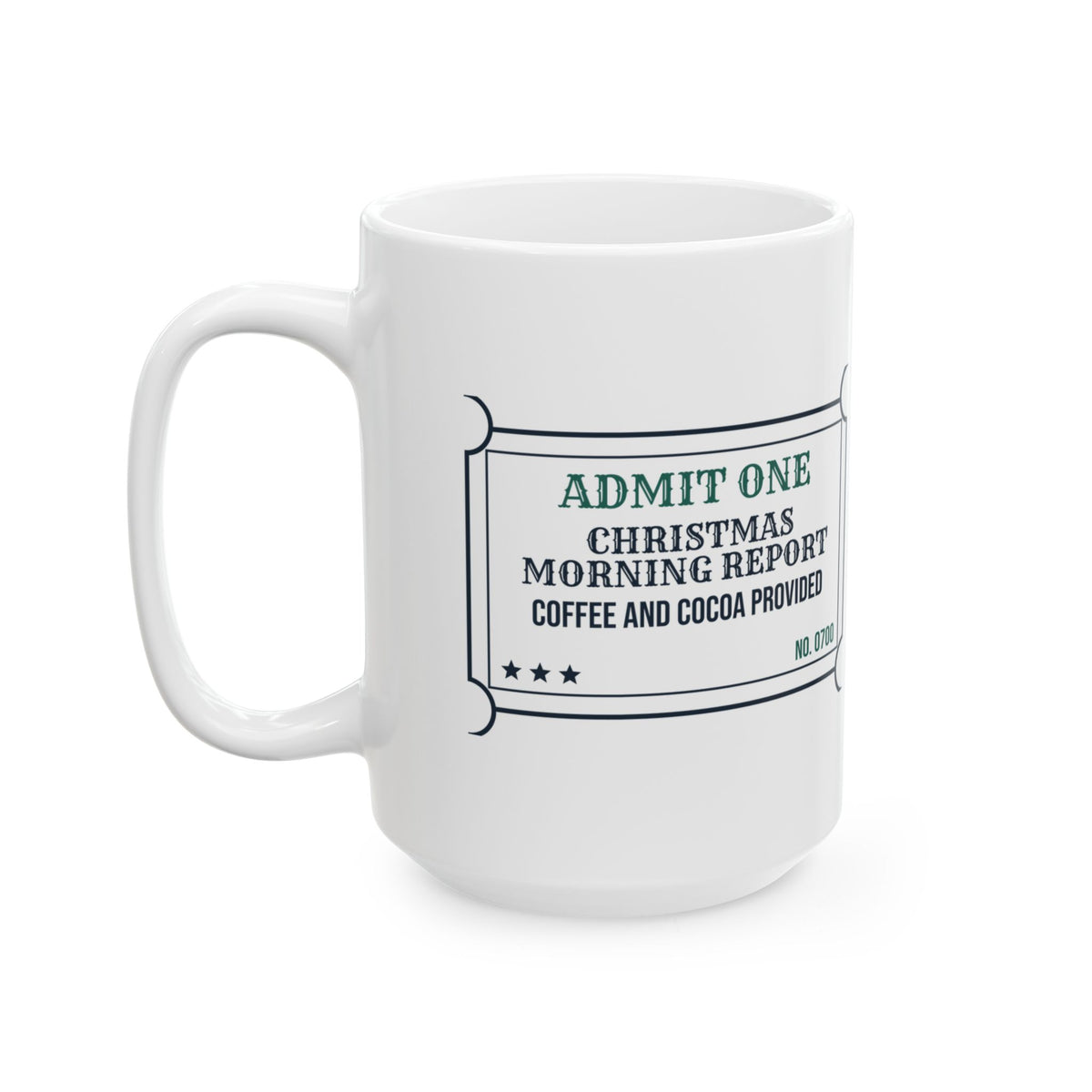 Funny Christmas Nurse Coffee Mug Christmas Morning Report For Nurses