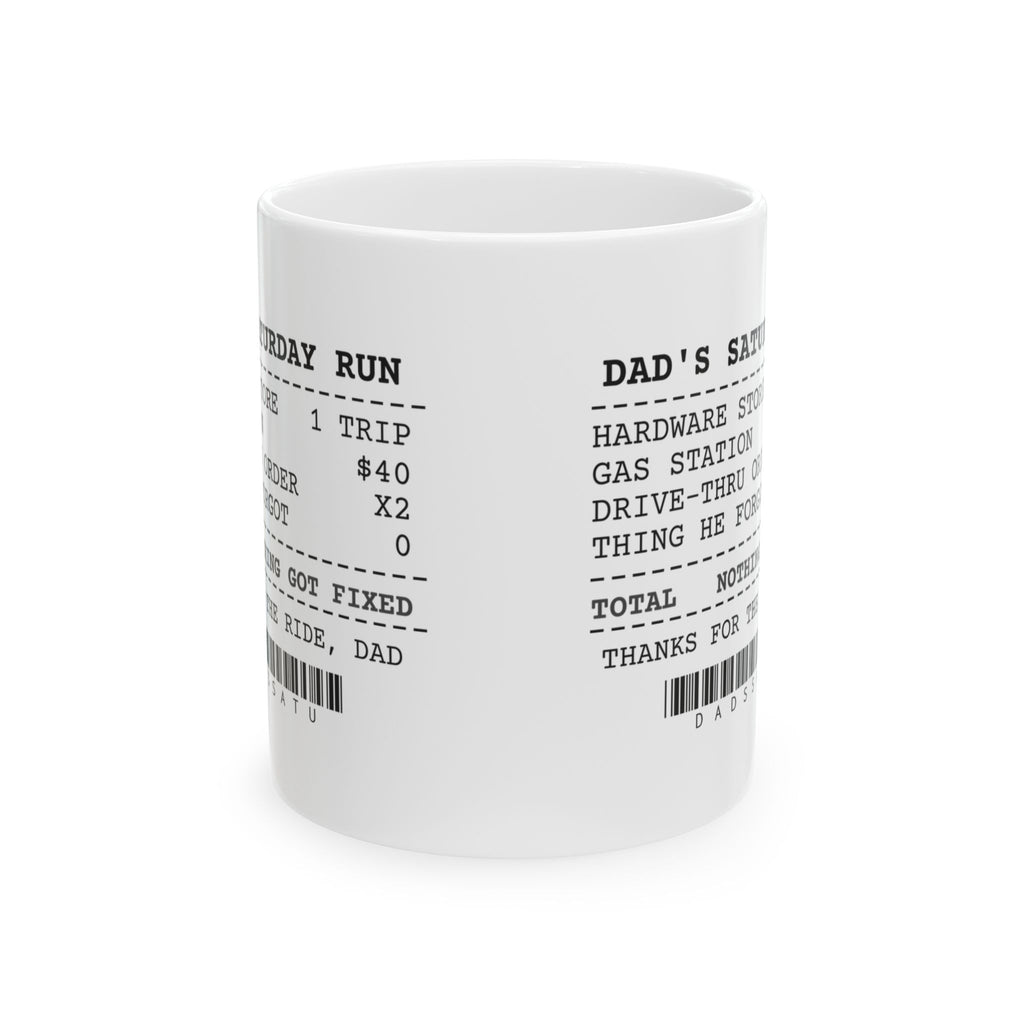 Dad's Saturday Errands Coffee Mug For Dad