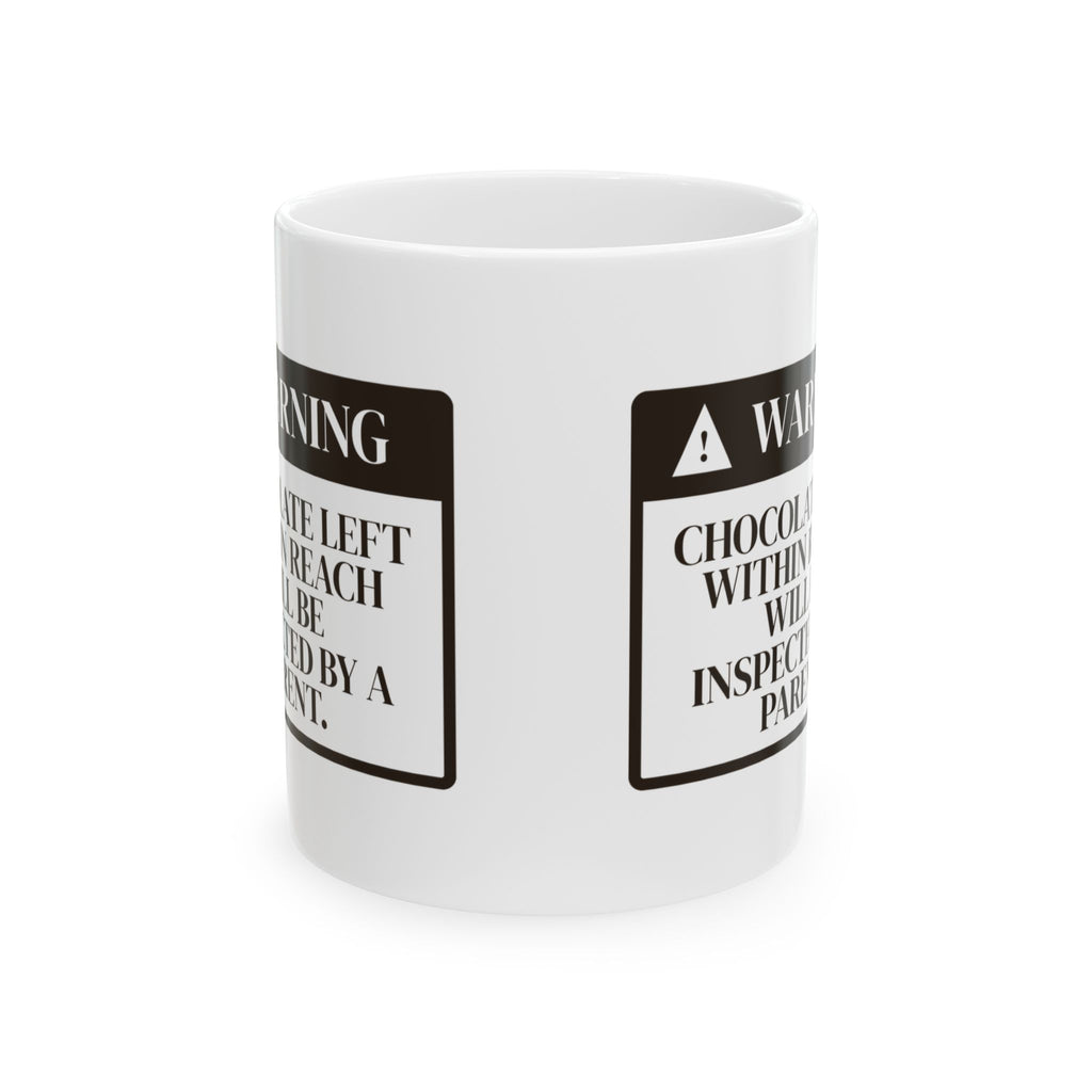 Funny Easter Candy Warning Coffee Mug For Parents Who Snack