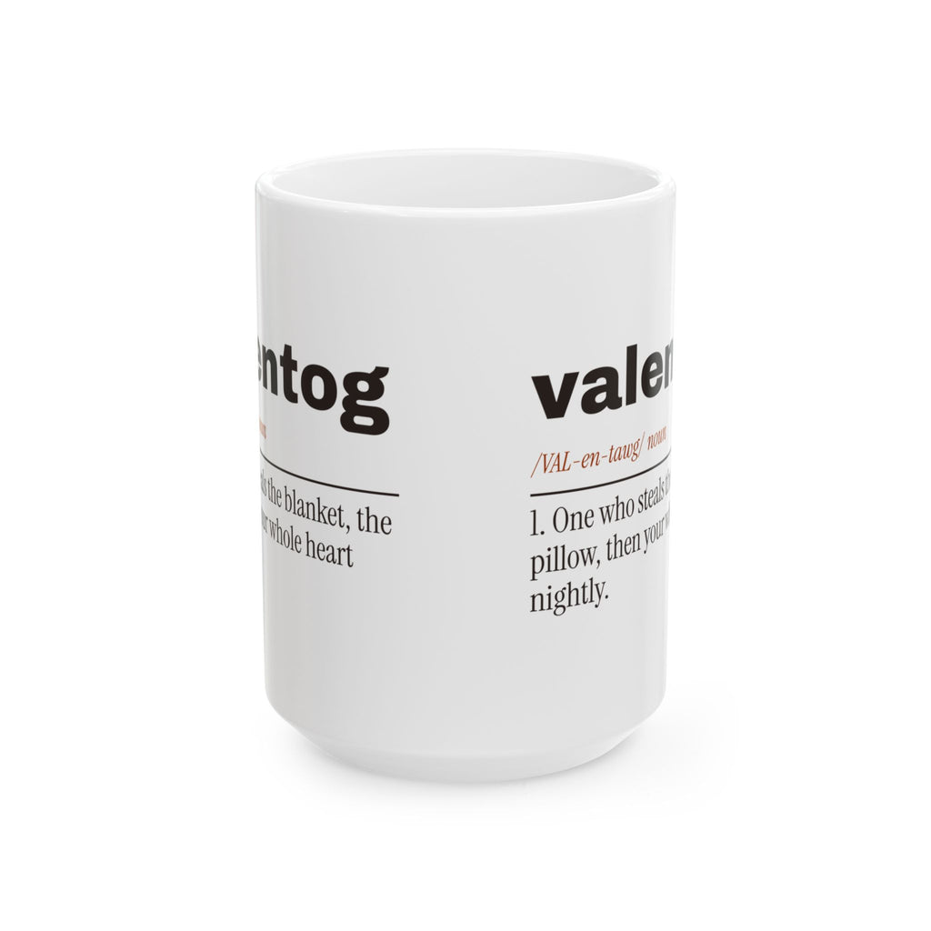 Funny Dog Coffee Mug Valentog Steals Blankets And Hearts For Dog Lovers