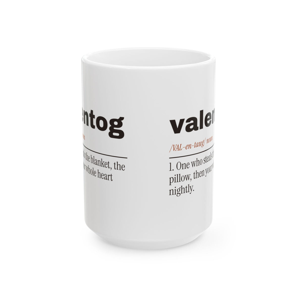 Funny Dog Coffee Mug Valentog Steals Blankets And Hearts For Dog Lovers