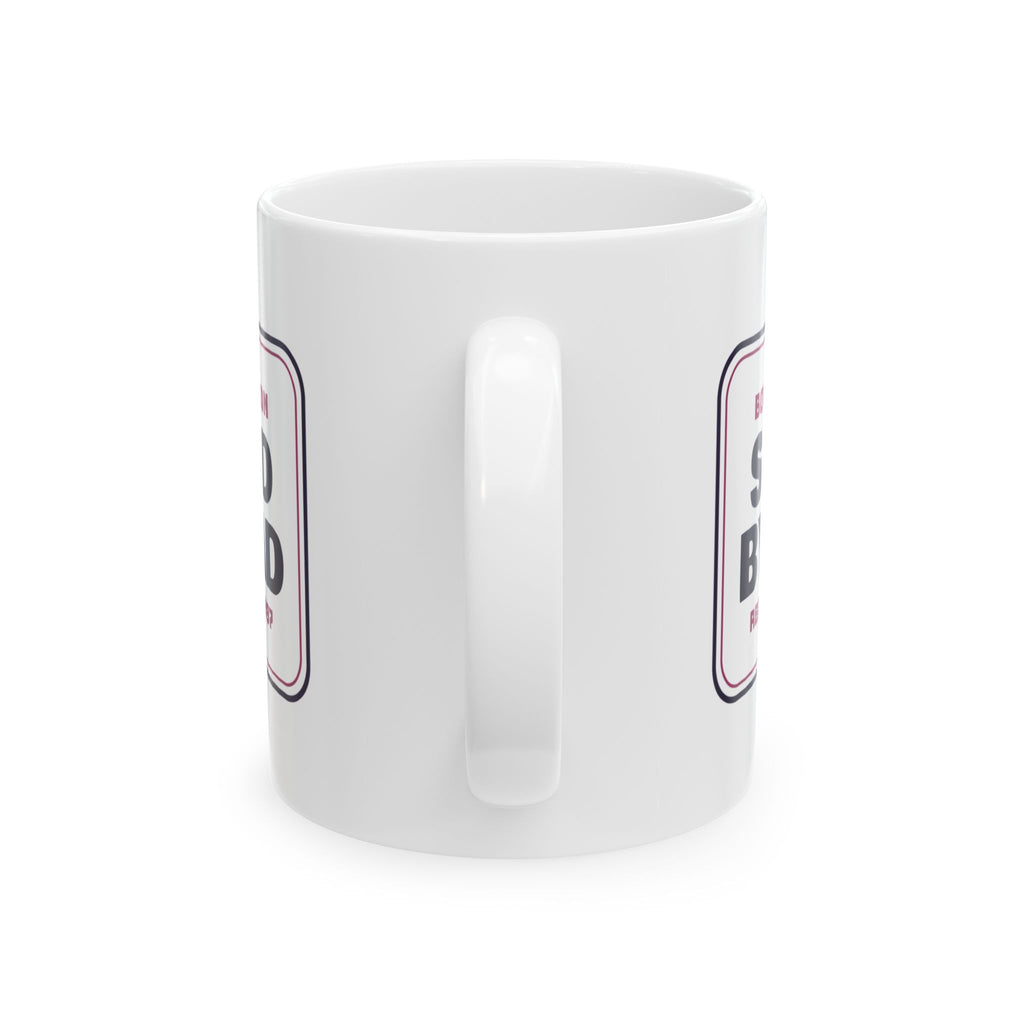 Funny Christmas Dad Coffee Mug Bow Collection Saved By Dad