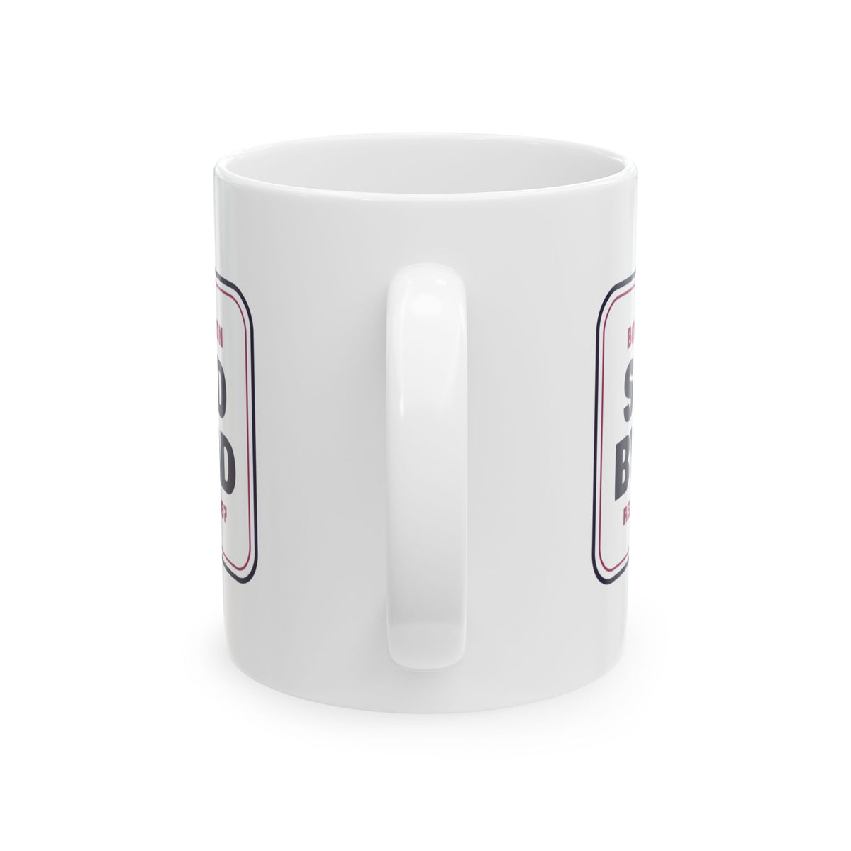 Funny Christmas Dad Coffee Mug Bow Collection Saved By Dad