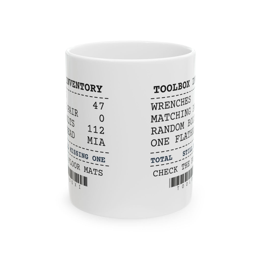 Toolbox Inventory Coffee Mug Still Missing One