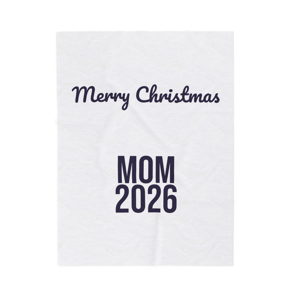 Christmas Mom Throw Blanket Merry Christmas Mom 2026