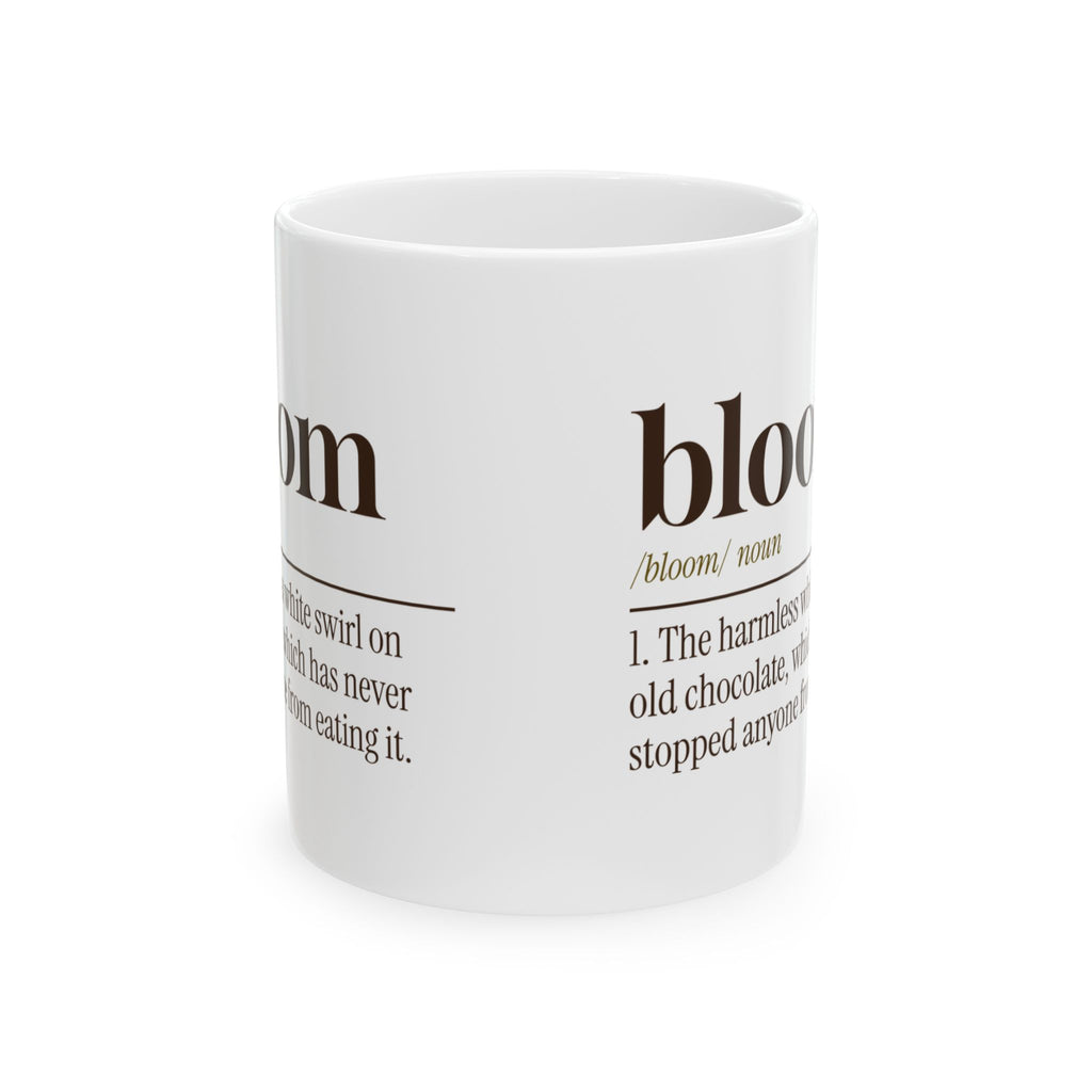 Funny Chocolate Coffee Mug Bloom Definition For Chocolate Lovers