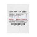 Funny Christmas Throw Blanket Exchange Desk Receipt Store Credit